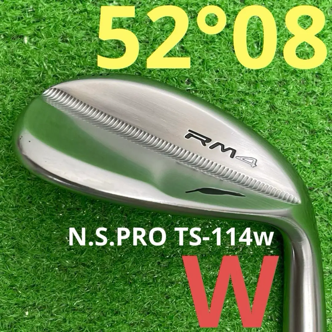RM4 52° 超美品　練習場のみ　激スピン RM4 52° 超美品 練習場のみ 激スピン - メルカリ