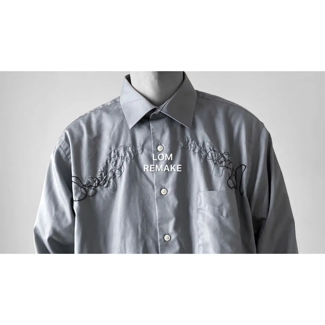 【美品♡】MOUSSY REMAKE DENIM SHIRT ジャケット MOUSSY（マウジー）の「REMAKE DENIM SHIRT ジャケット（デニム