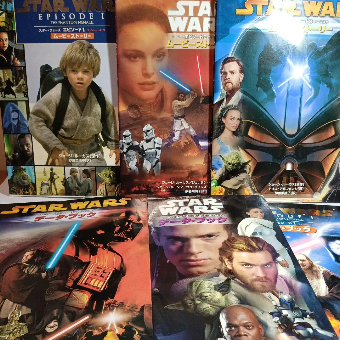 スター・ウォーズ エピソード1～3 DVD USED ☆DVD スターウォーズ エピソード 1+2+3+4+5+6+特典版 DVD計10枚