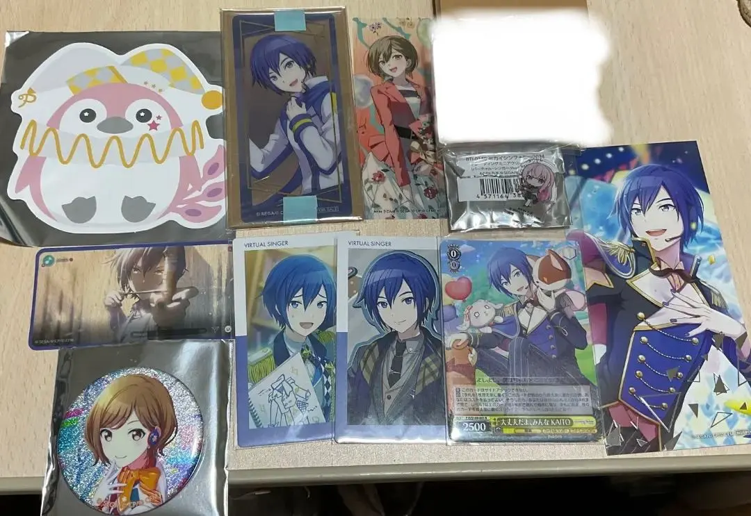 Thumbnail of Project Sekai KAITO Epica Birthday Can Badge PASHAColle (Trading Card) Foil-pressed Noble