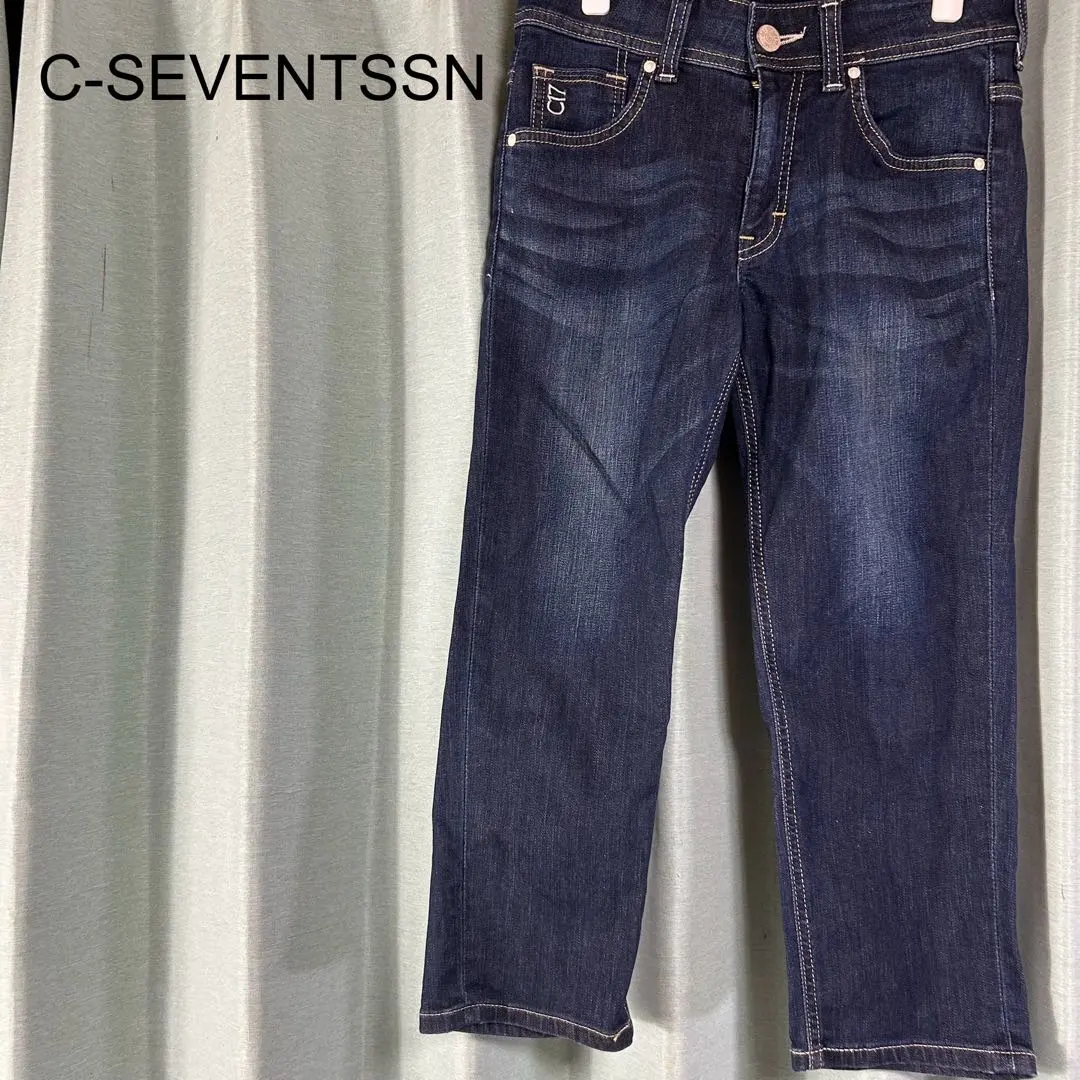 Thumbnail of C17 Dark Blue Slim Fit Denim Casual