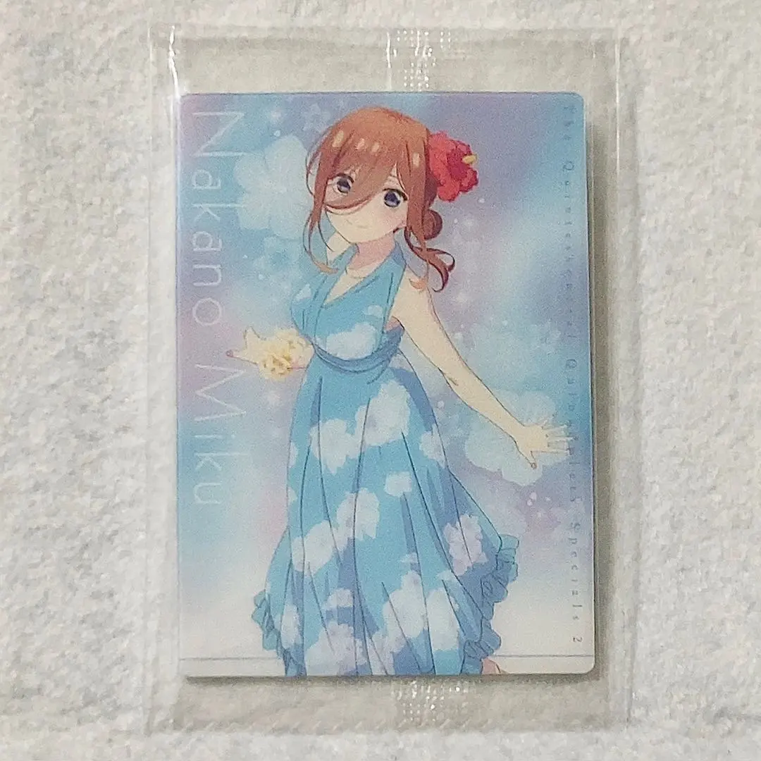 Thumbnail of [Unopened Inner Bag] The Quintessential Quintuplets Wafer Nakano Miku No. 03