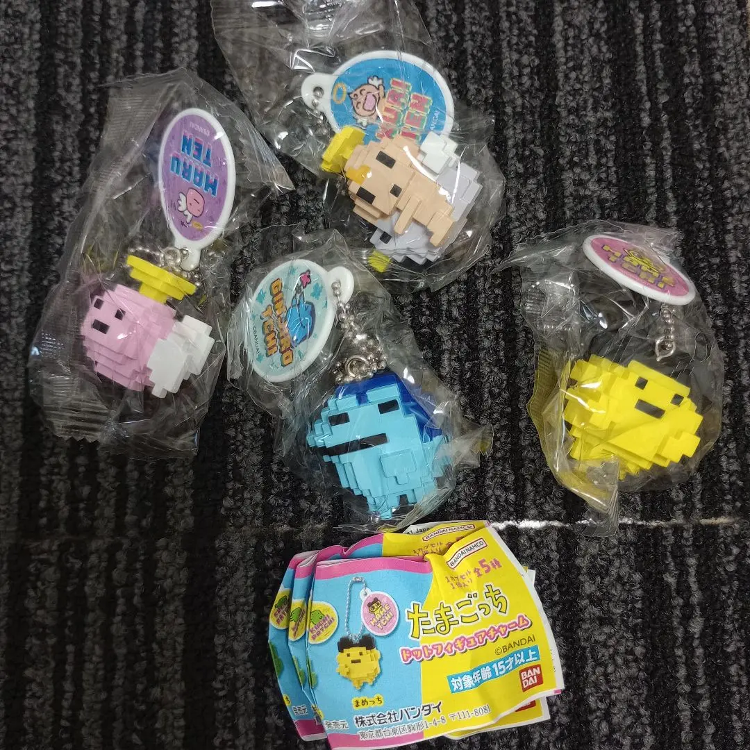 Thumbnail of Tamagotchi Dot Figure Charms - 4 Types - Gacha
