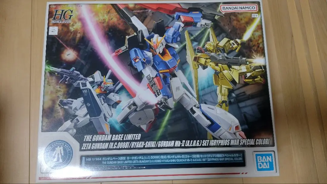 HG ガンダムチーム 4つセット 百式 ゼータ Mk-Ⅱ ZZ 新品 未組立