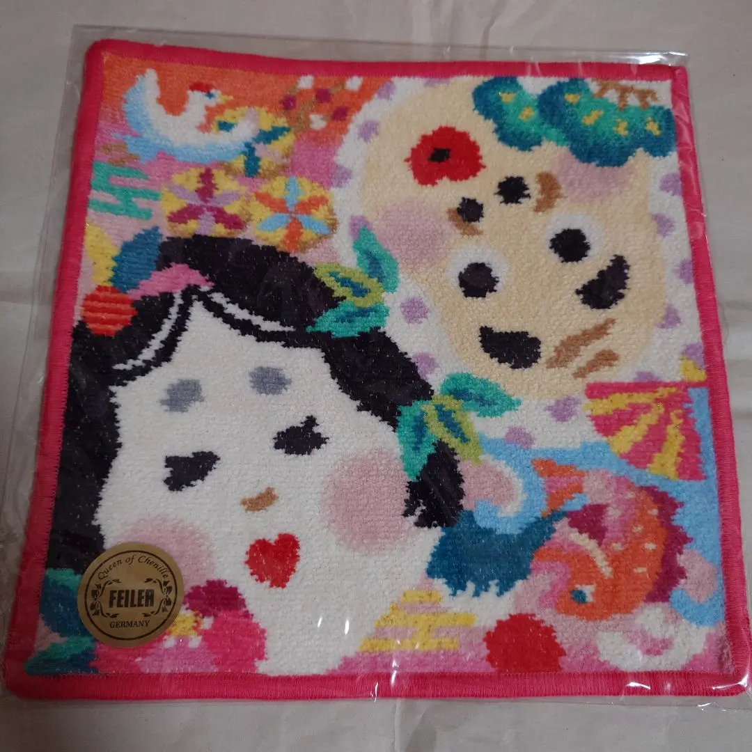 ✳️新品　3枚　フェイラー　ペコアラモード　 ペコちゃん　アッパレハツワライ レア ラブラリーバイフェイラー アッパレハツワライ ハンカチ