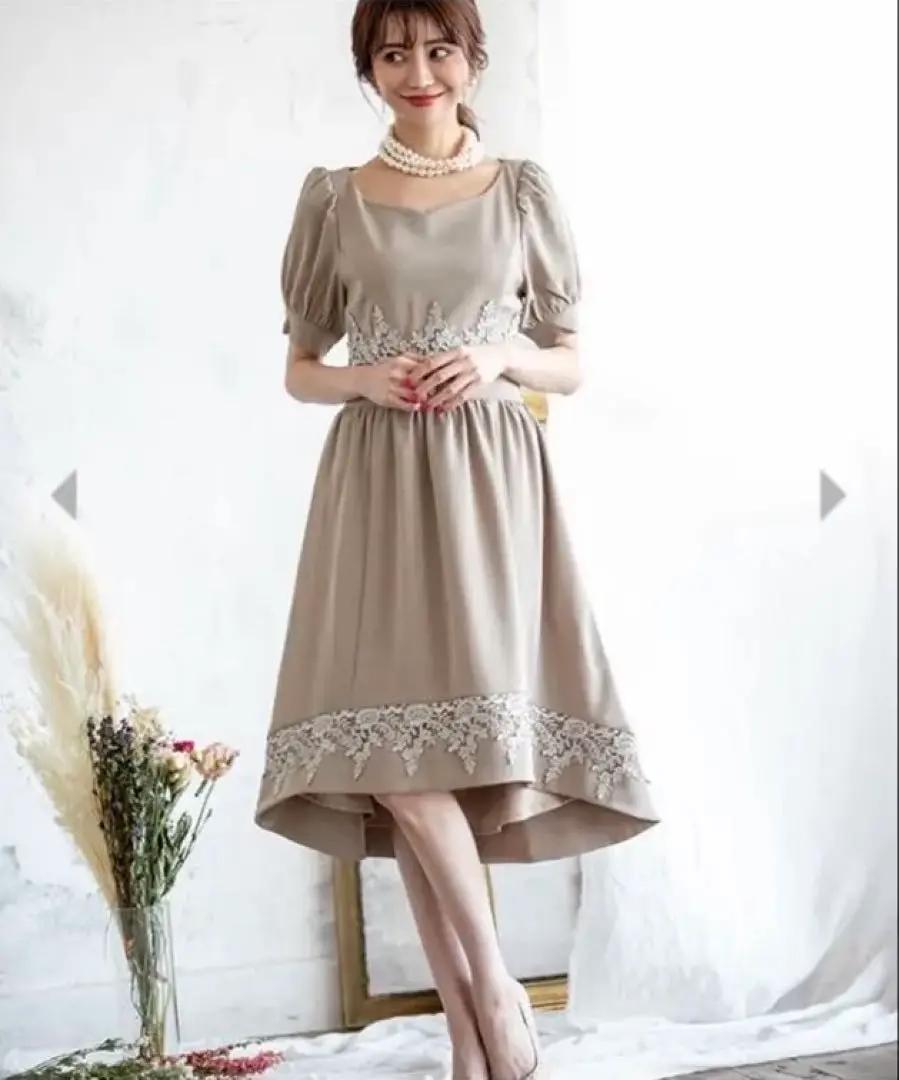 ☆emiria EMIRIAWIZ☆【新品未使用】パーティードレス Mサイズ♡ エミリアウィズ emiriawiz 黒レースワンピース Mサイズ - メルカリ