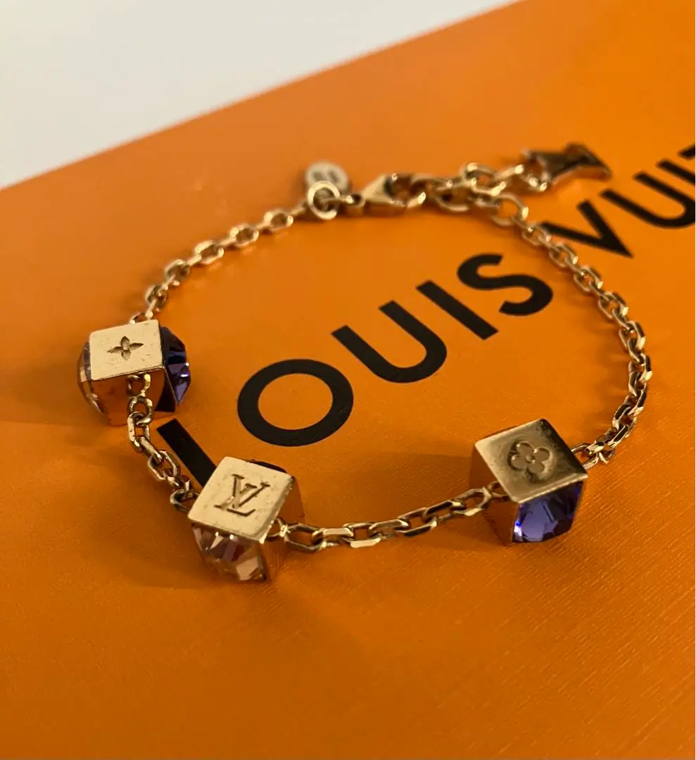 ⭐美品⭐ルイ ヴィトン ブラスレ ギャンブル ブレスレット　スワロフスキー LOUIS VUITTON ルイヴィトン Louis Vuitton ブレスレット