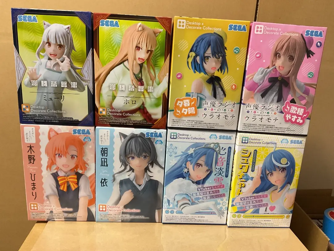 SEGA - Desktop×Decorate Collections 心音淡雪 10体セット SEGA セガ フィギュア 未開封品 2025年最新】Desktop×DecorateCollections“心音淡雪”の人気