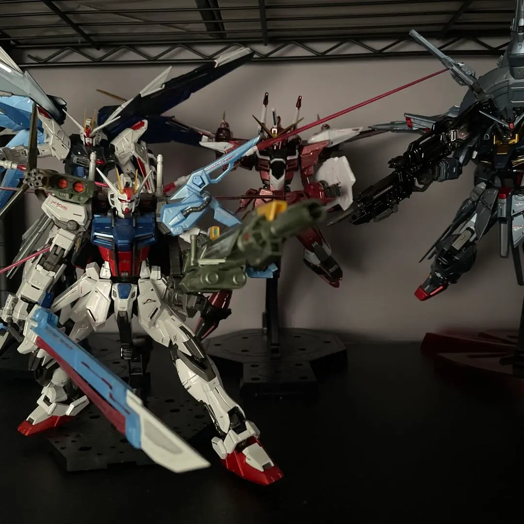 MG スペシャルコーティング SEED セット 完成品】MG ガンダムSEED スペシャルコーティングセット