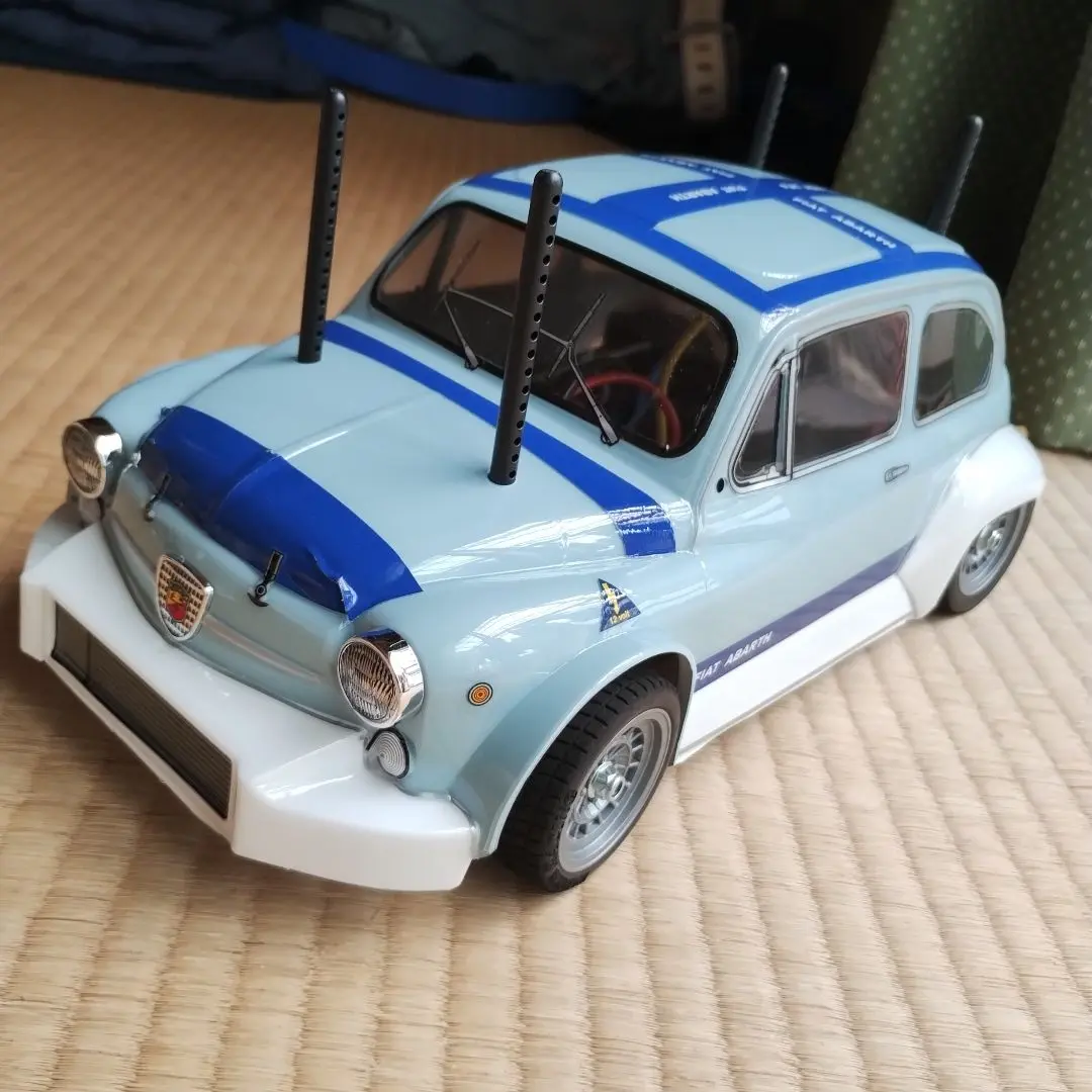 フィットアバルト1000TCRベルリーナコルサ　プロポ　メカ付き タミヤ 58465 フィアット アバルト 1000TCR ベルリーナ コルサ