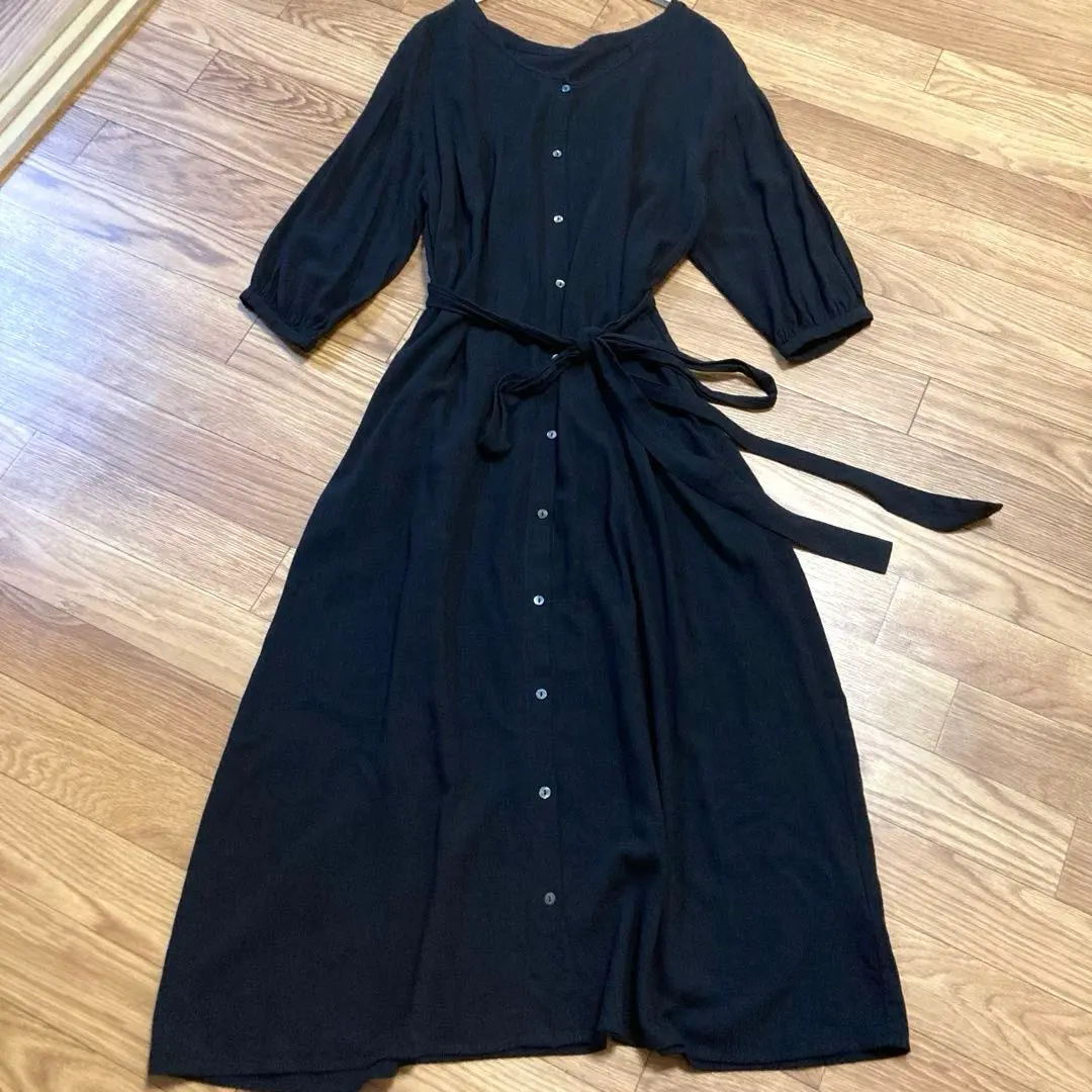 Thumbnail of HARE Dress, 3/4 Sleeve, Linen Blend, Free Size