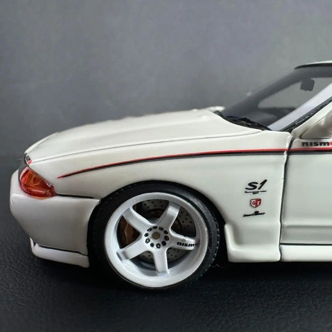 イグニッションモデル　1/43 スカイライン　GT-R NISMO R32　S1 IG2110 1/18 Nissan Skyline GTS-R (R31) Blue Black With