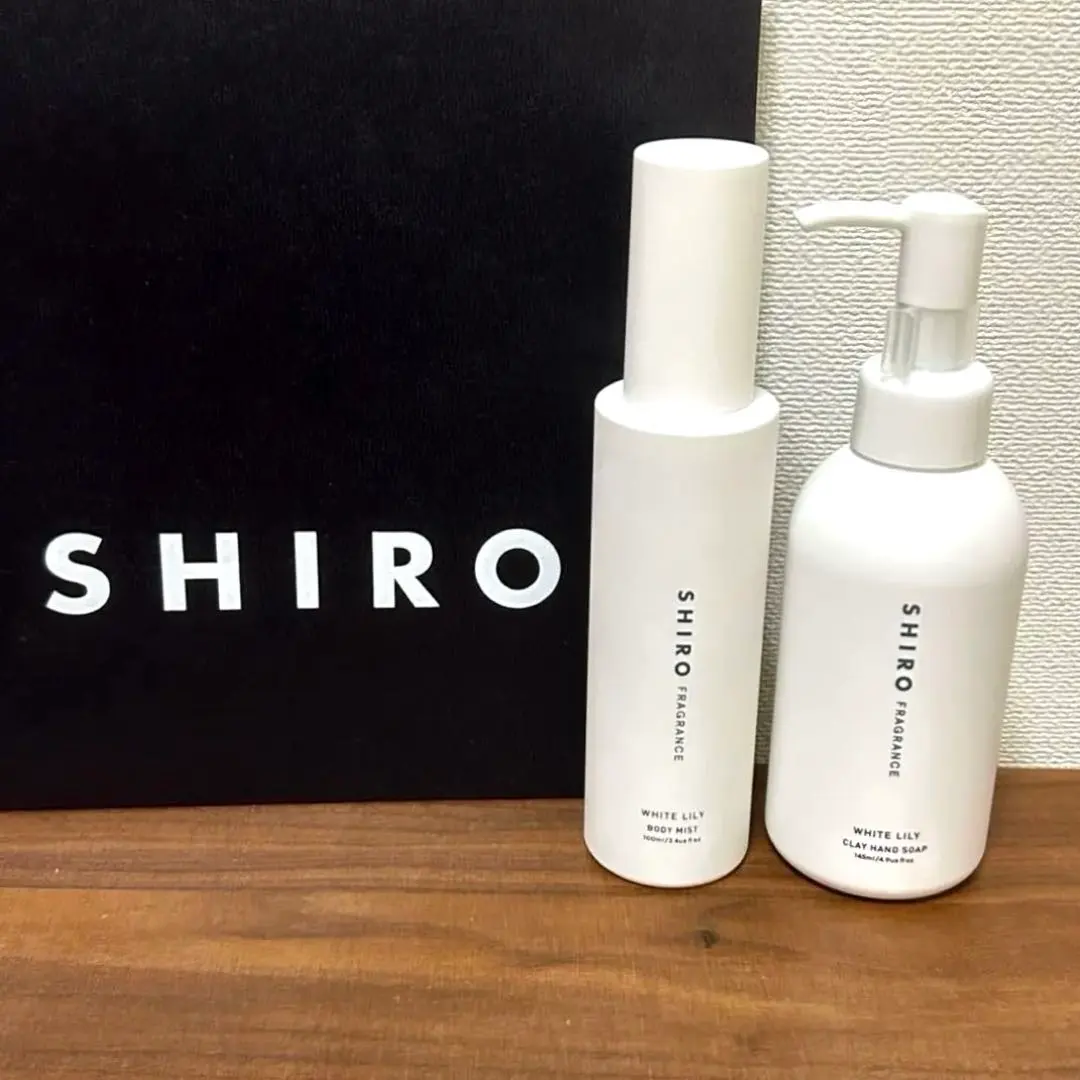 【全新未使用】SHIRO 白百合 潔淨護手皂　身體噴霧 的縮圖