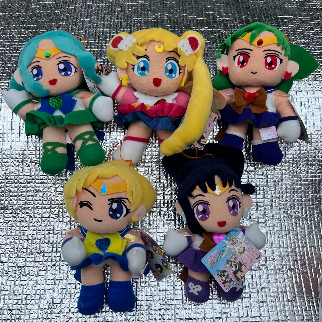 Thumbnail of Retro Sailor Stars Plush Doll 5-Piece Set (Not for Sale) Banpresto