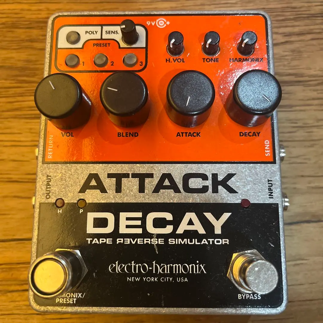 electro-harmonix ATTACK DECAY 中古 Amazon.com: Electro-Harmonix Pico Attack Decay Tape Reverse