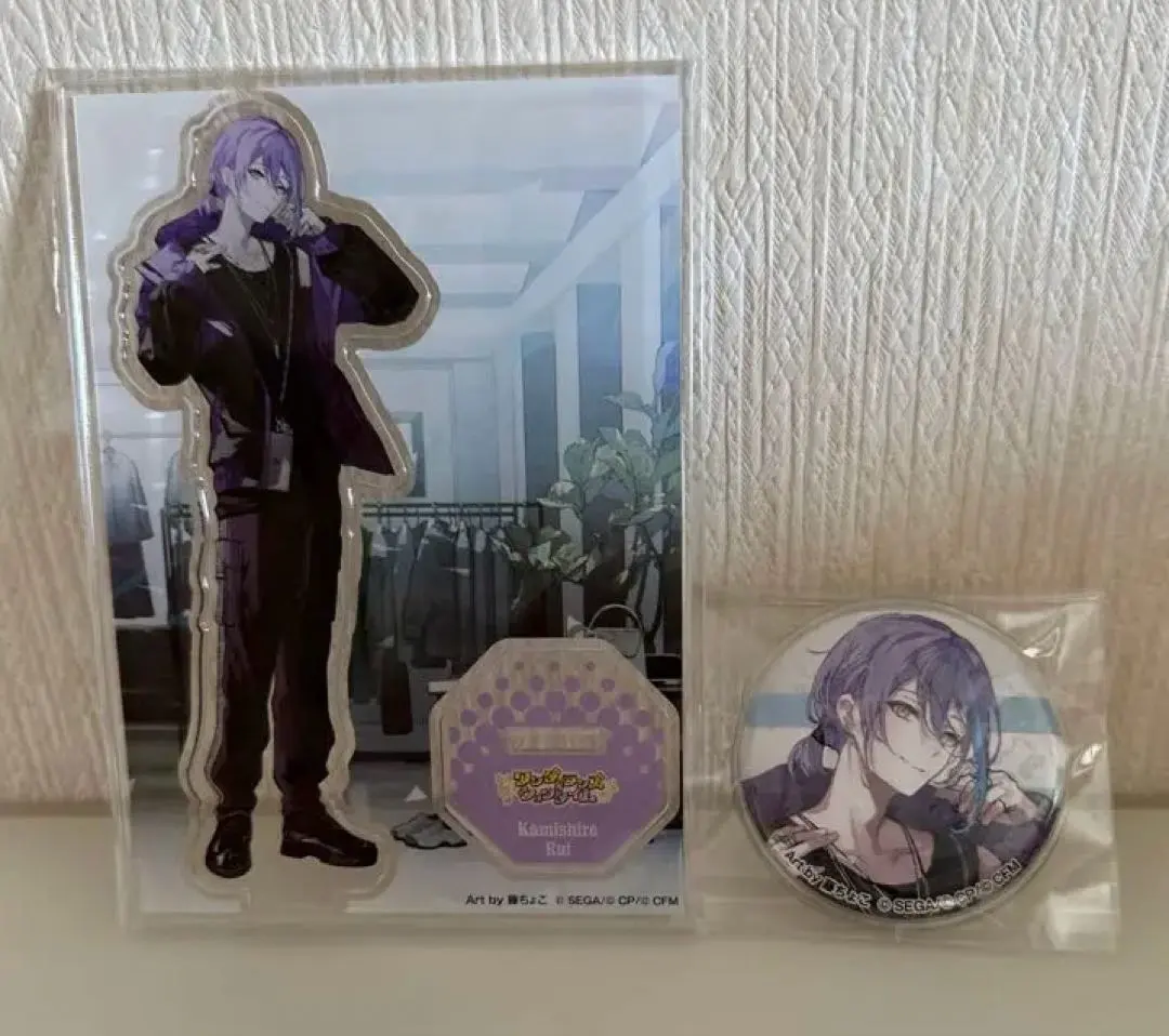 Thumbnail of Project Sekai: Rui Kamishiro Acrylic Stand and Can Badge Set