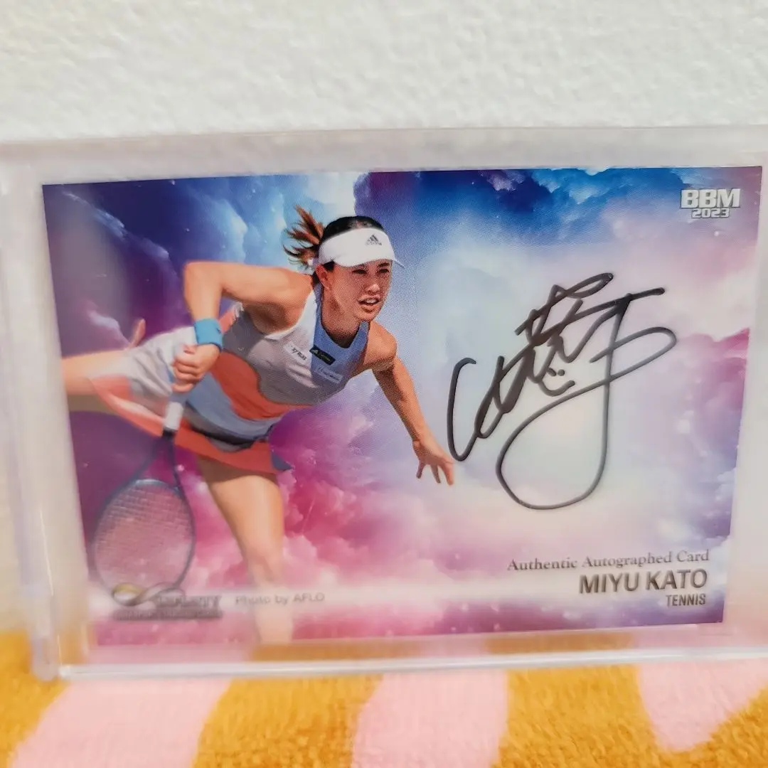 Mallets 加藤美優 選手  サイン入り Mallets 加藤美優 選手 サイン入り