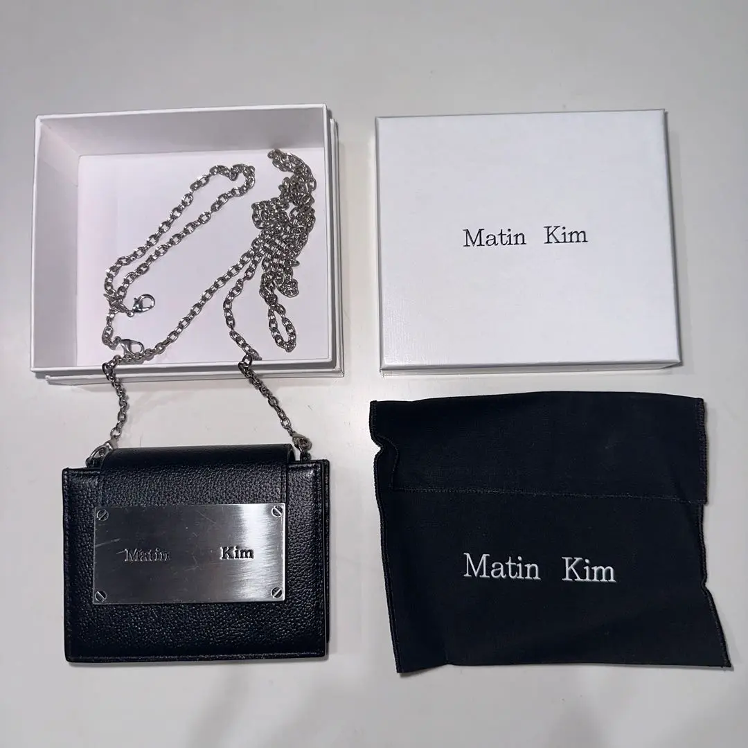 ☆Matin Kim HANDLE ACCORDION CHAIN WALLET ショウルダーバック