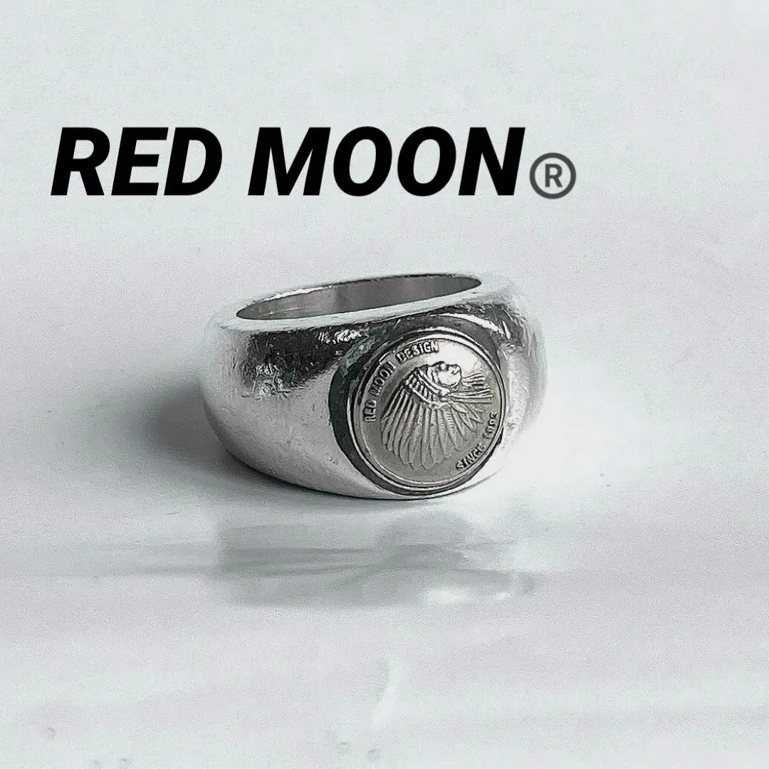 ⑥ RED MOON レッドムーン K18 シルバーリング 指輪 22号 2025年最新】レッドムーン メンズ リング・指輪の人気アイテム