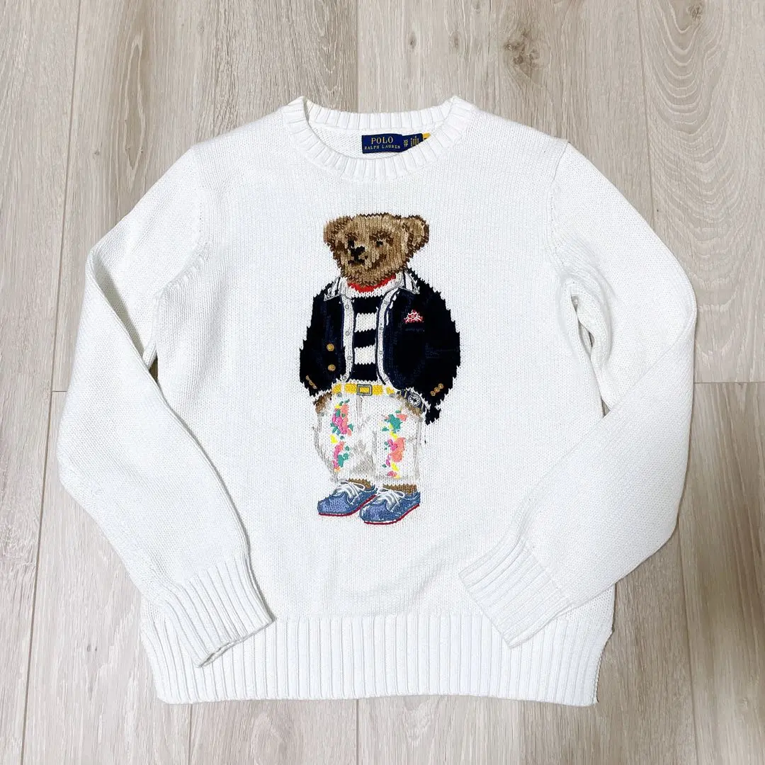 Thumbnail of Polo Ralph Lauren Polo Bear Knit Sweater