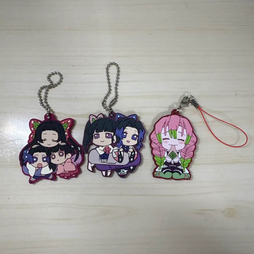 Thumbnail of Kimetsu no Yaiba Acrylic Keyring 3-piece Set