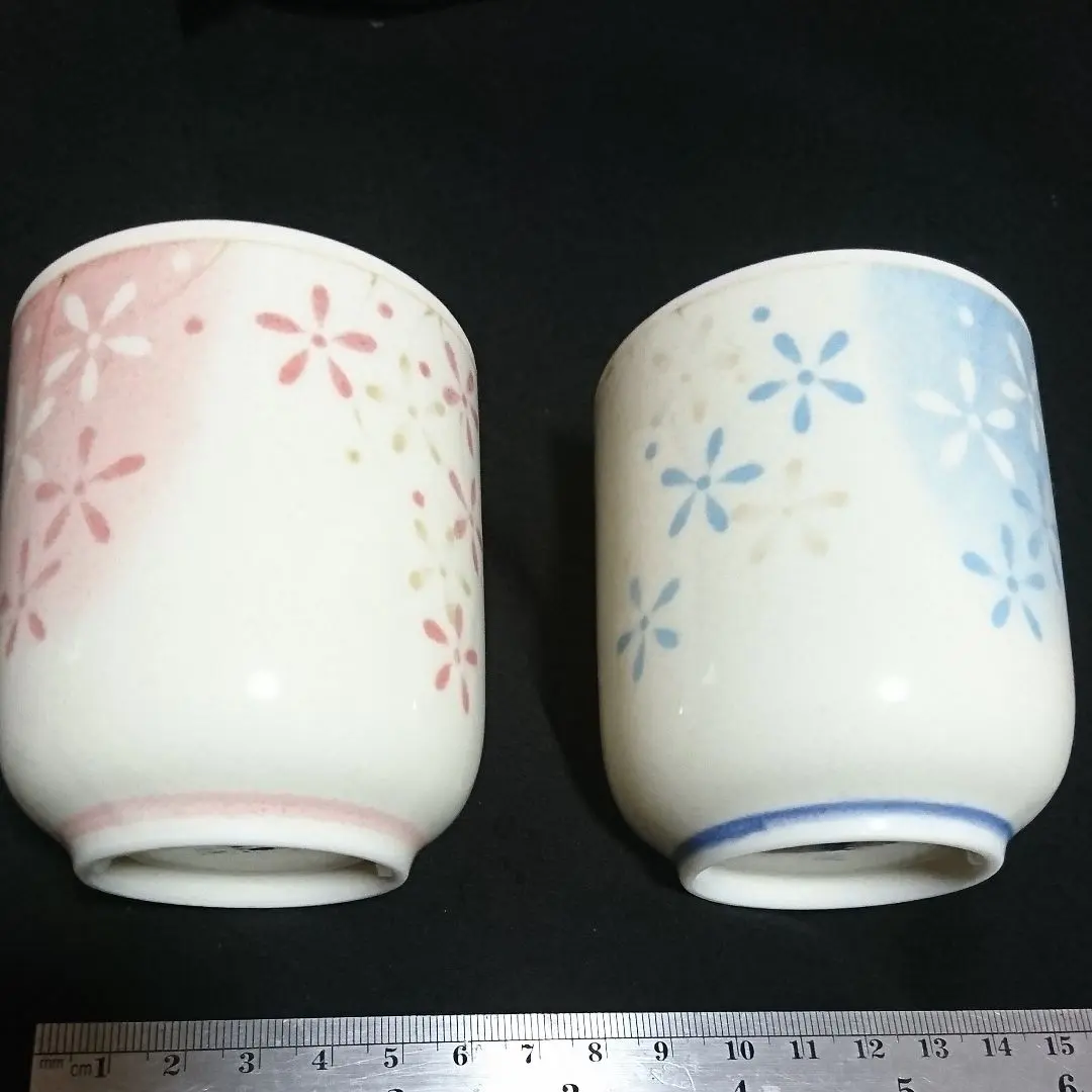Thumbnail of 244 Mino-yaki Couple Tea Cups (2 pieces) - Affordable Size