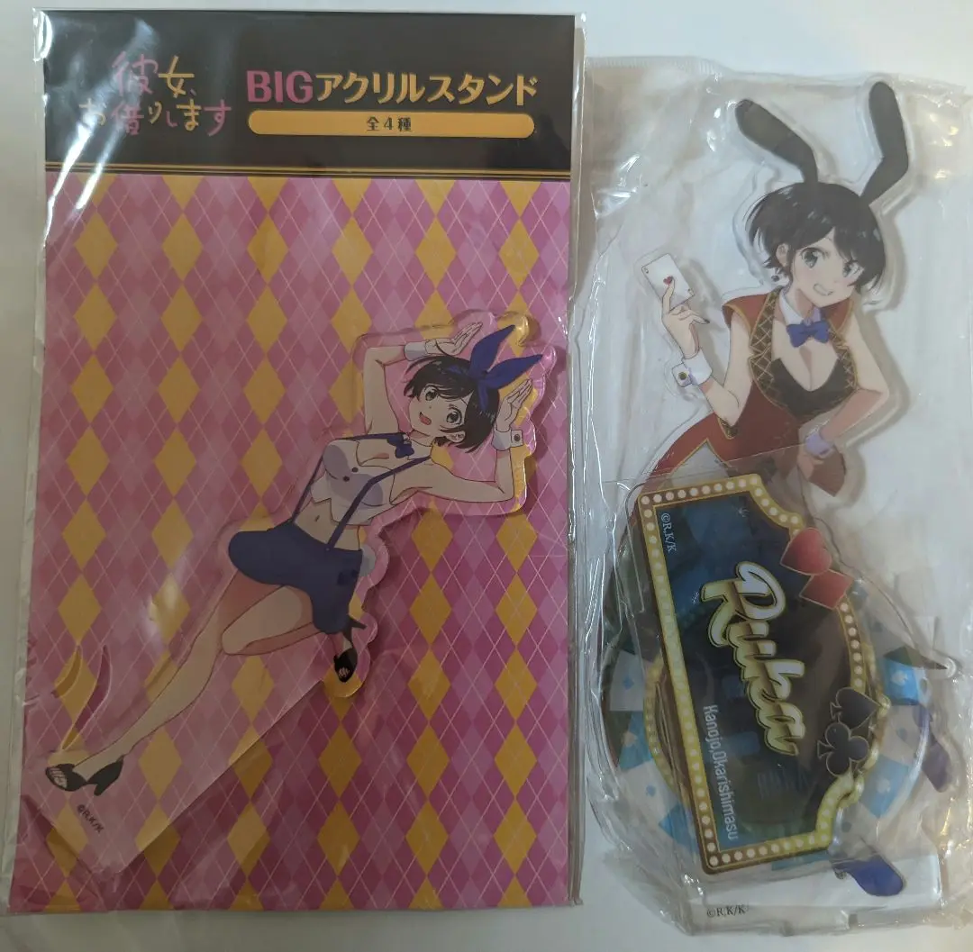 彼女、お借りします 更科瑠夏 水原千鶴 アクリルスタンド カジノ バニー 新品 未開封】 彼女、お借りします 更科瑠夏 アクリルスタンド