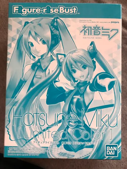 (未使用･未開封品)フィギュアライズバスト 初音ミク[リミテッドスタイル] プラモデル(ワンダーフェスティバル2018[夏]限定) Figure-riseBust 初音ミク［リミテッドカラー］【2次：2018