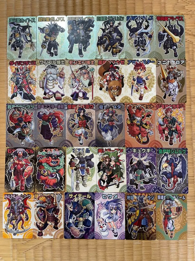 Thumbnail of Shinra Bansho Chocolate Trading Card Set (30 cards)