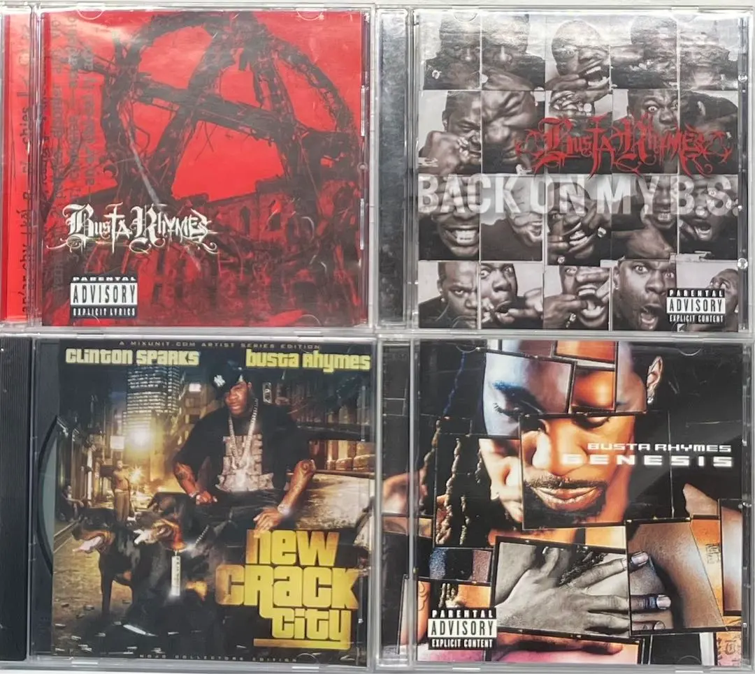 Busta Rhymes 巴斯達韻律 專輯4張 的縮圖