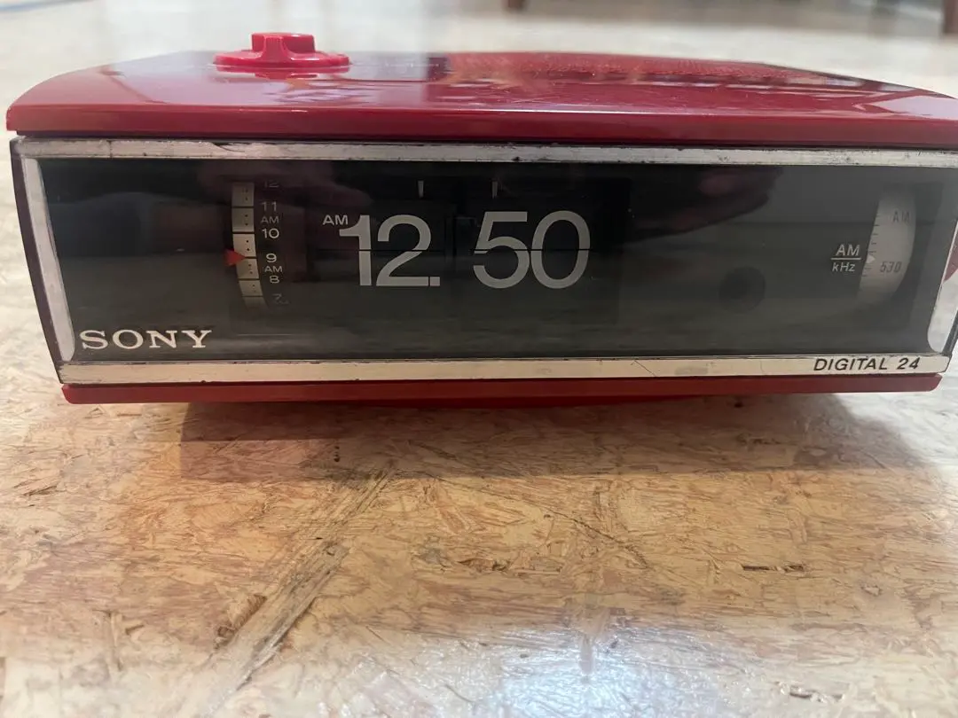 【懐かしい】SONY パタパタ時計&ラジオ 希少 SONY レトロ パタパタ時計 デジタルラジオチューナー付き