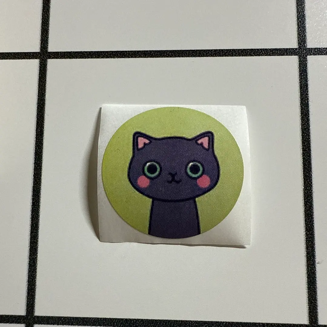 Thumbnail of Cat illustration sticker