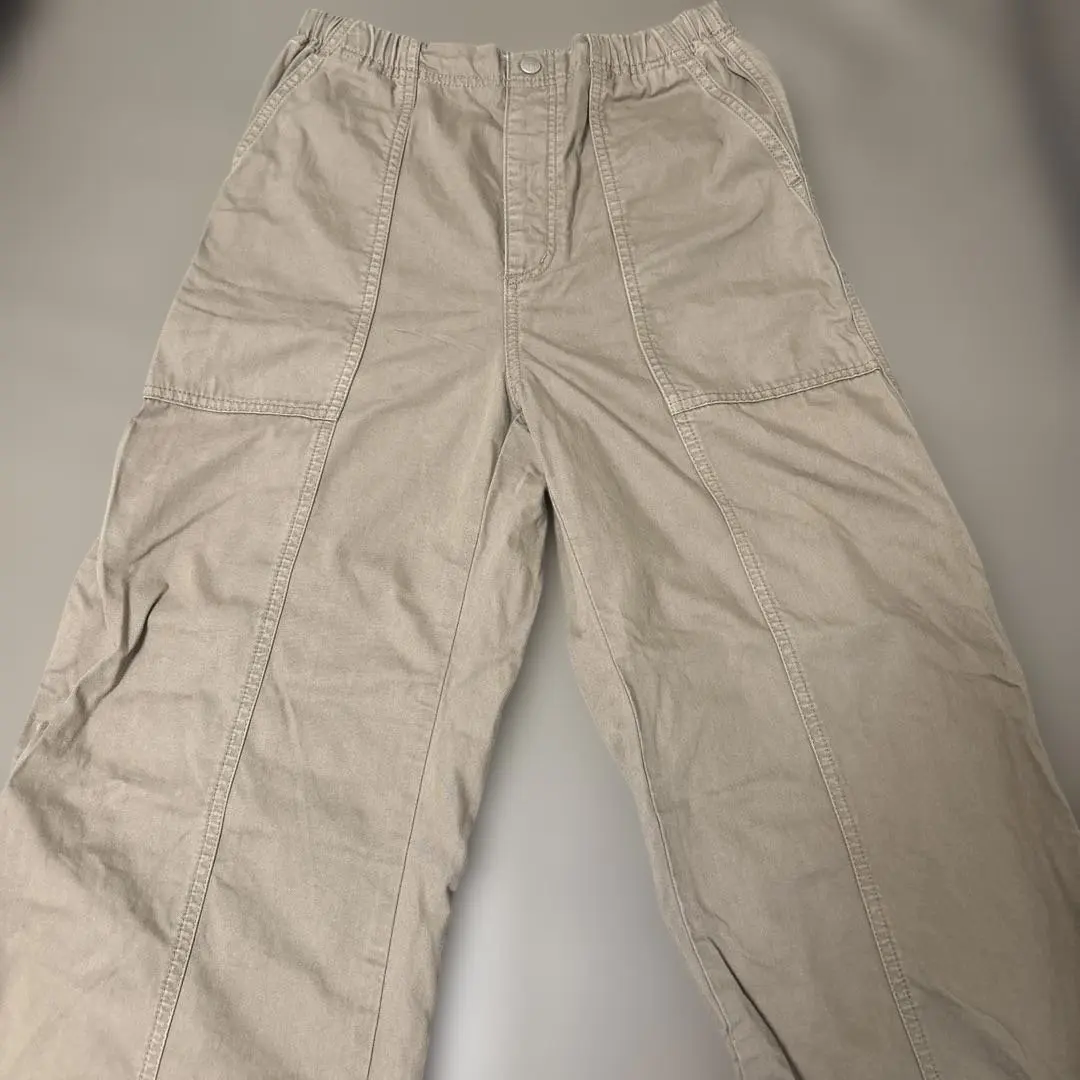 Thumbnail of GU Beige Cotton Work Pants