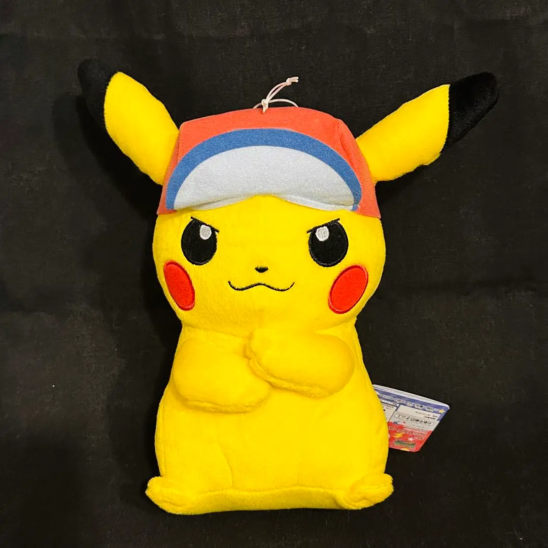 レア　ポケモンキャラクター ぬいぐるみ　サトシ　サン&ムーン 　タグ　セキグチ レア ポケモンキャラクター ぬいぐるみ サトシ サン&ムーン タグ