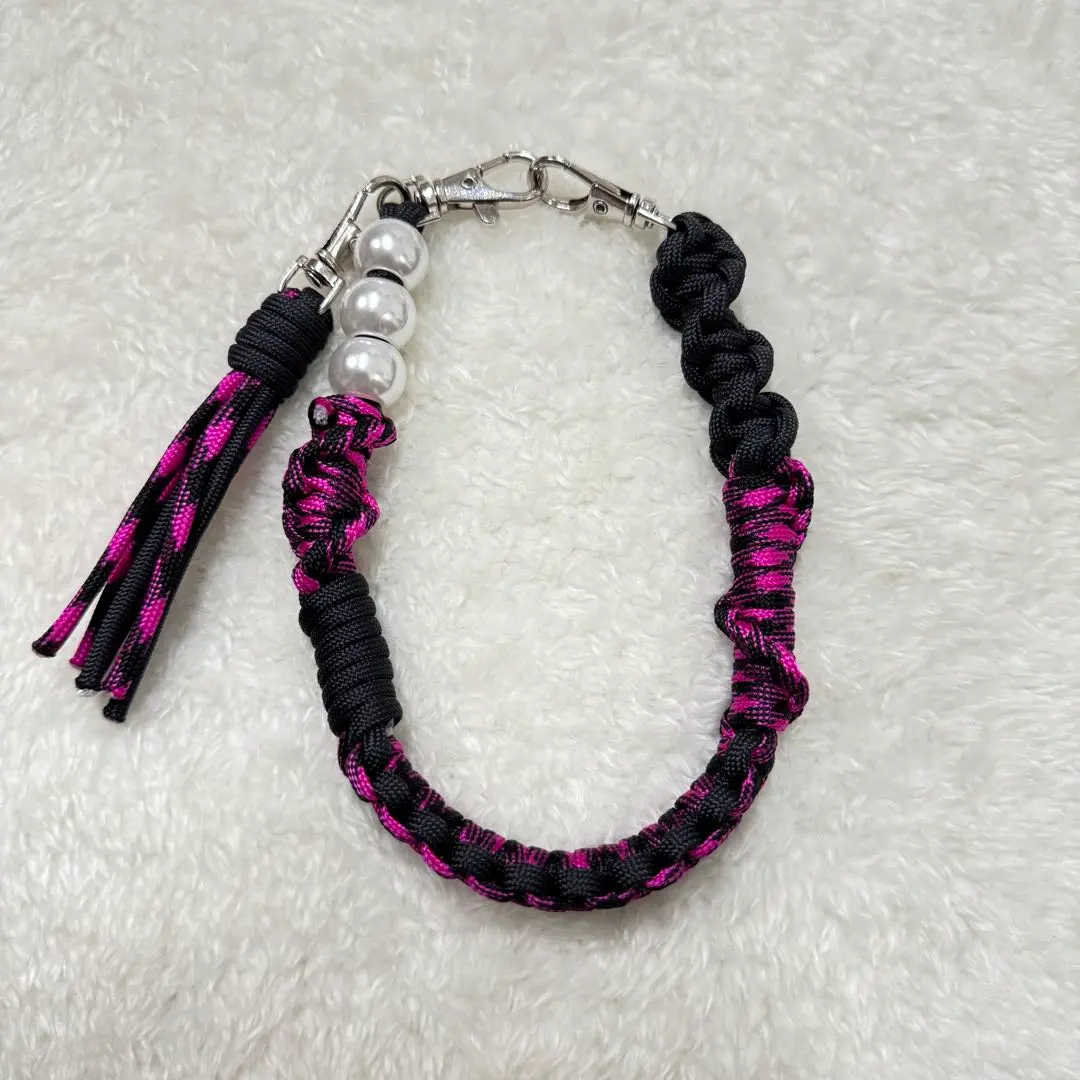 Thumbnail of Smartphone hand strap with tassel✩.*˚