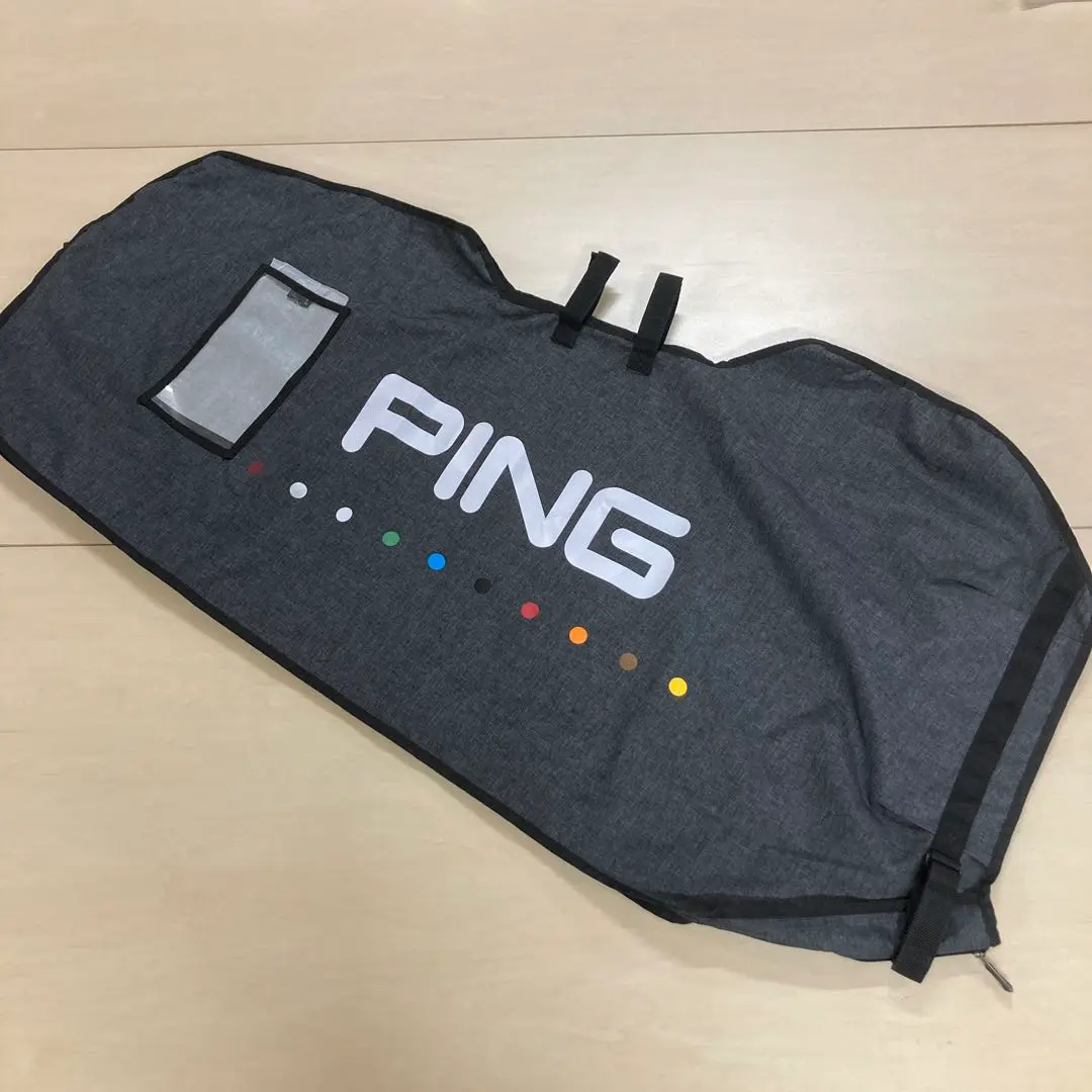 PING ピン ローリングトラベルカバー トラベルバッグ　ガンメタルブラック PING US正規品 ローリング トラベルカバー トラベルバッグ