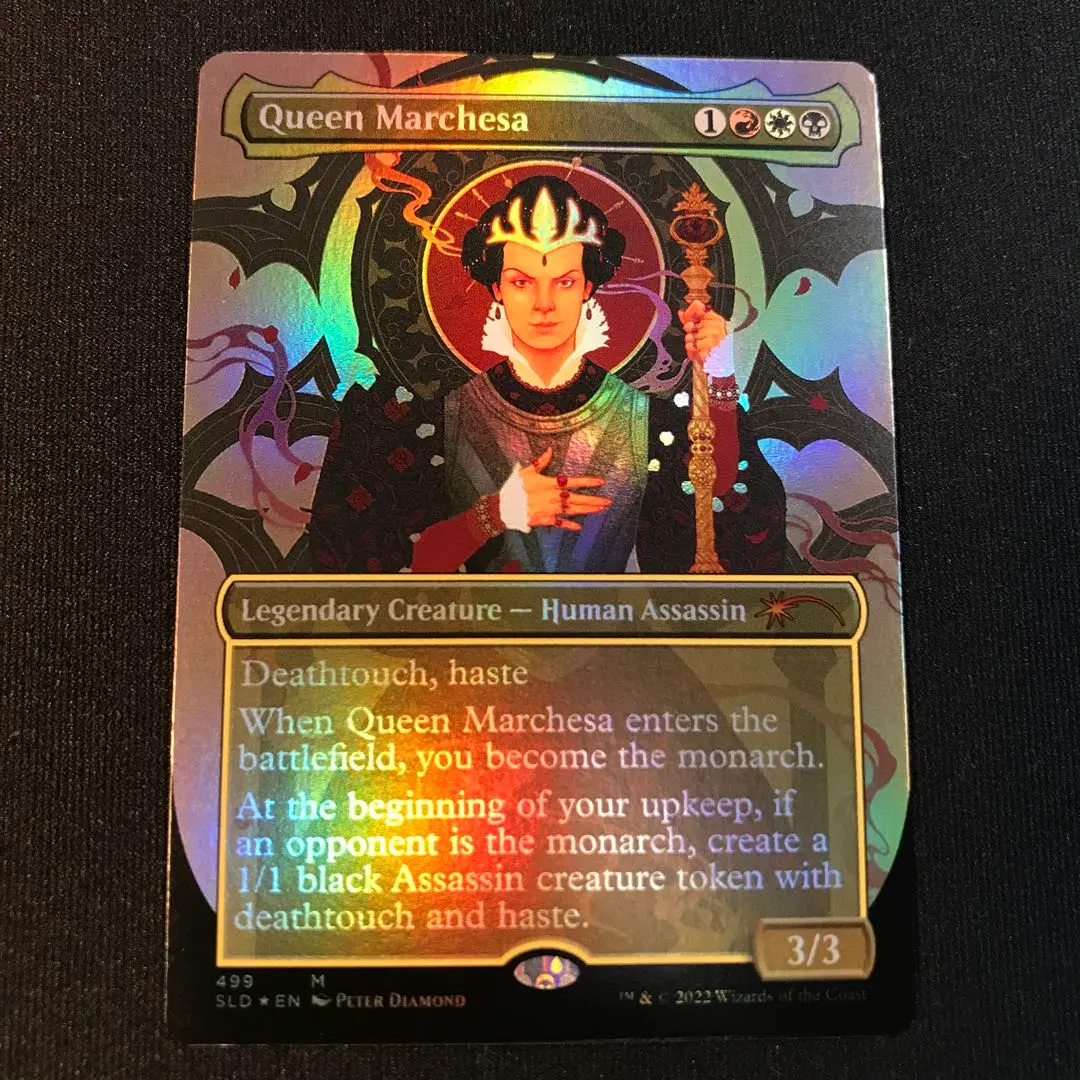 MTG CN2 Foil マルチェッサ女王/Queen Marchesa 日1枚 エッチングFOIL)マルチェッサ女王/Queen Marchesa《日本語》【CMR】