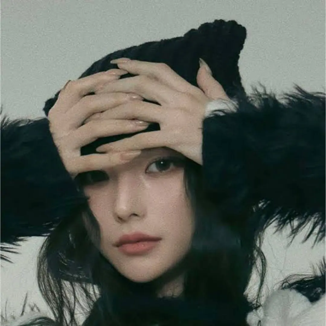 melt the lady logo kitty beanie グレー 新品 - メルカリ