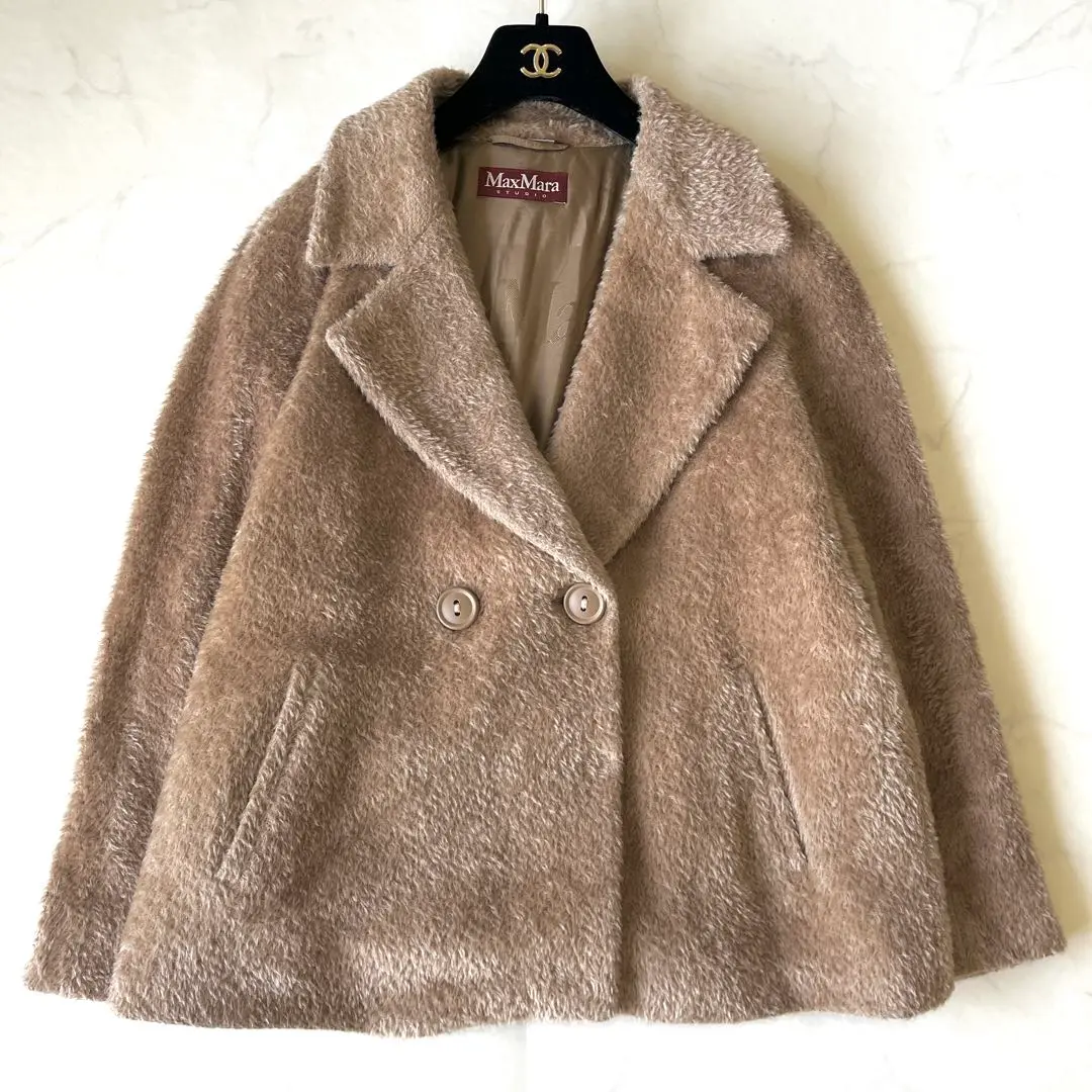 美品 Max Mara マックスマーラ キャメル ショート丈 ファーコート 楽天市場】【3％OFF対象】Max Mara マックスマーラ アウター