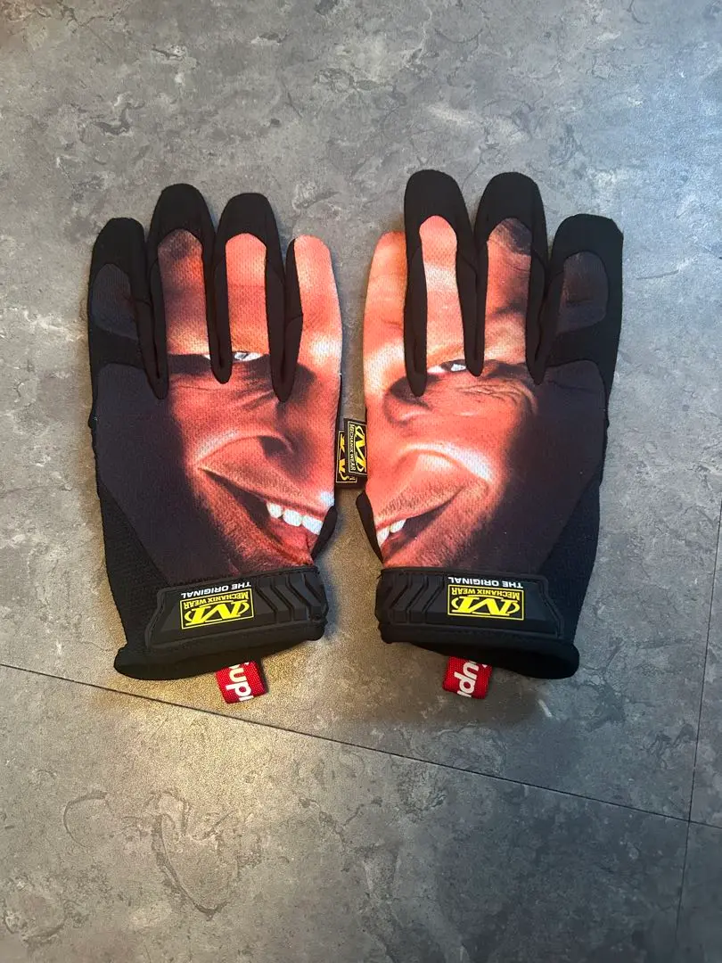 小物 Supreme Aphex Twin Gloves Supreme Aphex Twin Mechanic Gloves Size Medium Plus Poster