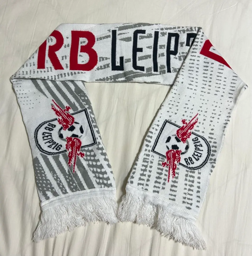 レッドブル　マフラー　ライプツィヒ　サッカーマフラー　y2k ニットマフラー レッドブル マフラー ライプツィヒ サッカーマフラー y2k ニット