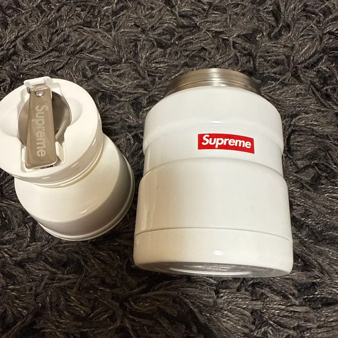 【Supreme❎THERMOS新品】冷14h温9h保温冷ステンレスフードジャー Yahoo!オークション -「supreme thermos」の落札相場・落札価格