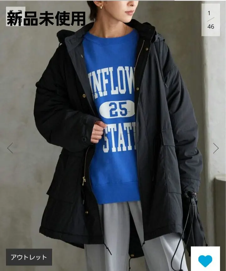 ★美品★ JOURNAL STANDARD relumeミリタリーモッズコート ☆美品☆ JOURNAL STANDARD relumeミリタリーモッズコート