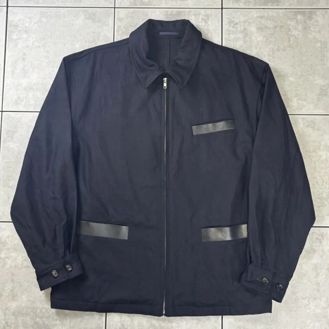 COMME des GARCONS HOMME 田中オム レザージャケット - メルカリ