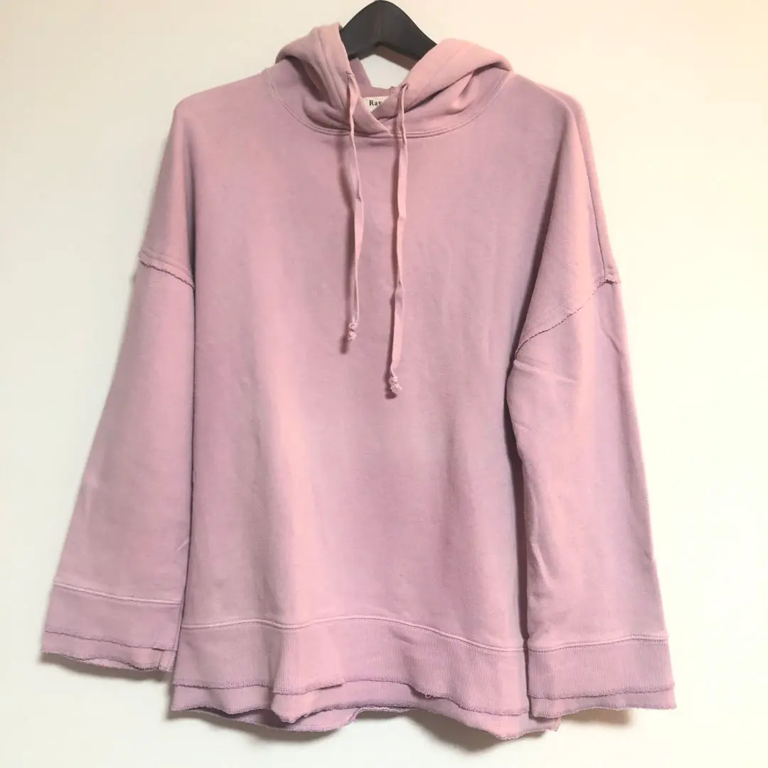 Thumbnail of Ray Beams Pink Hoodie Pullover Ray BEAMS