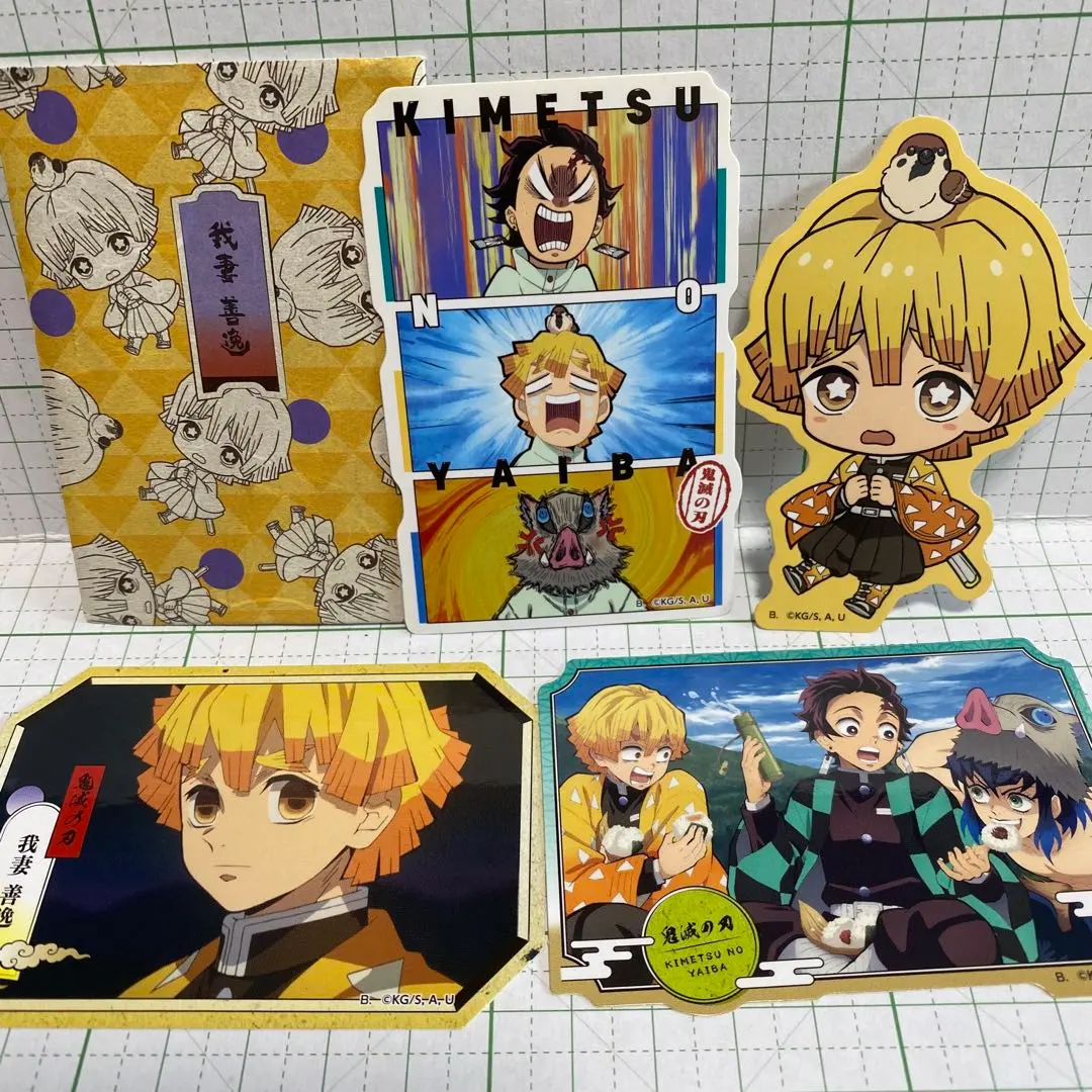 Thumbnail of Demon Slayer: Zenitsu Sticker Set