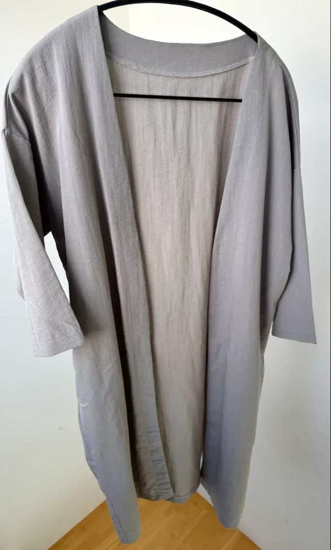 Thumbnail of Contact Cooling Linen-style Cardigan, Greige, M