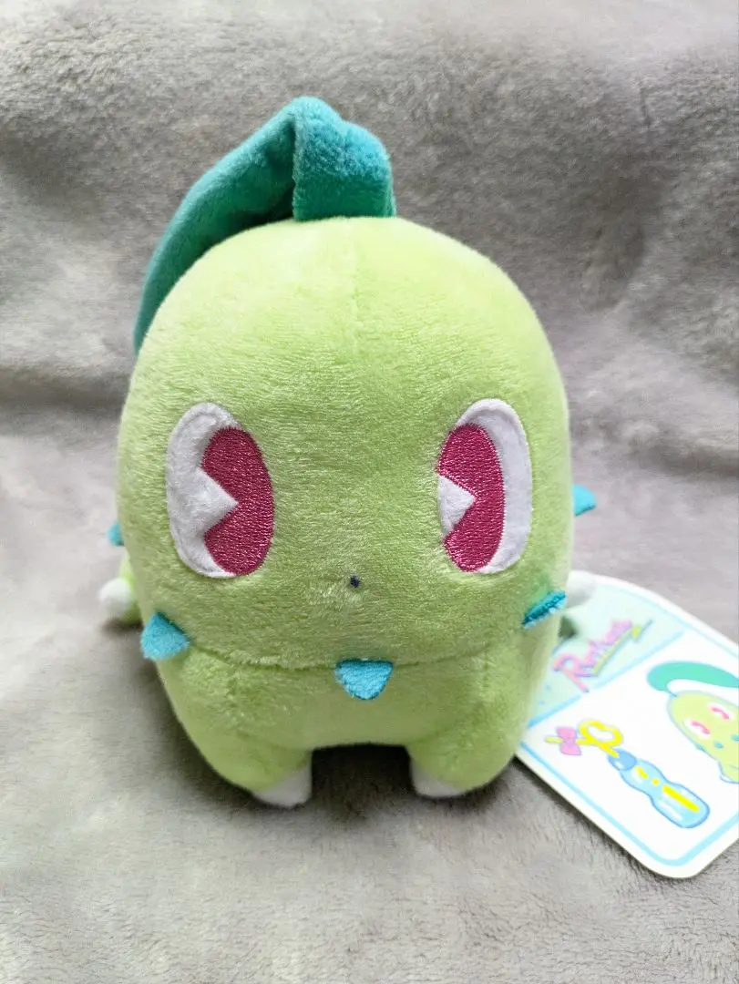 ポケモン サイコソーダ チコリータ ポケモン チコリータ サイコソーダ ぬいぐるみセット - メルカリ