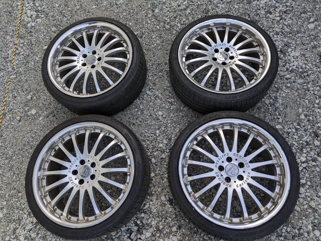 8　　　カールソン　21インチ　タイヤ付　バリ山　265/45R21 8様 専用 カールソン 21インチ タイヤ付 バリ山 265/45R21