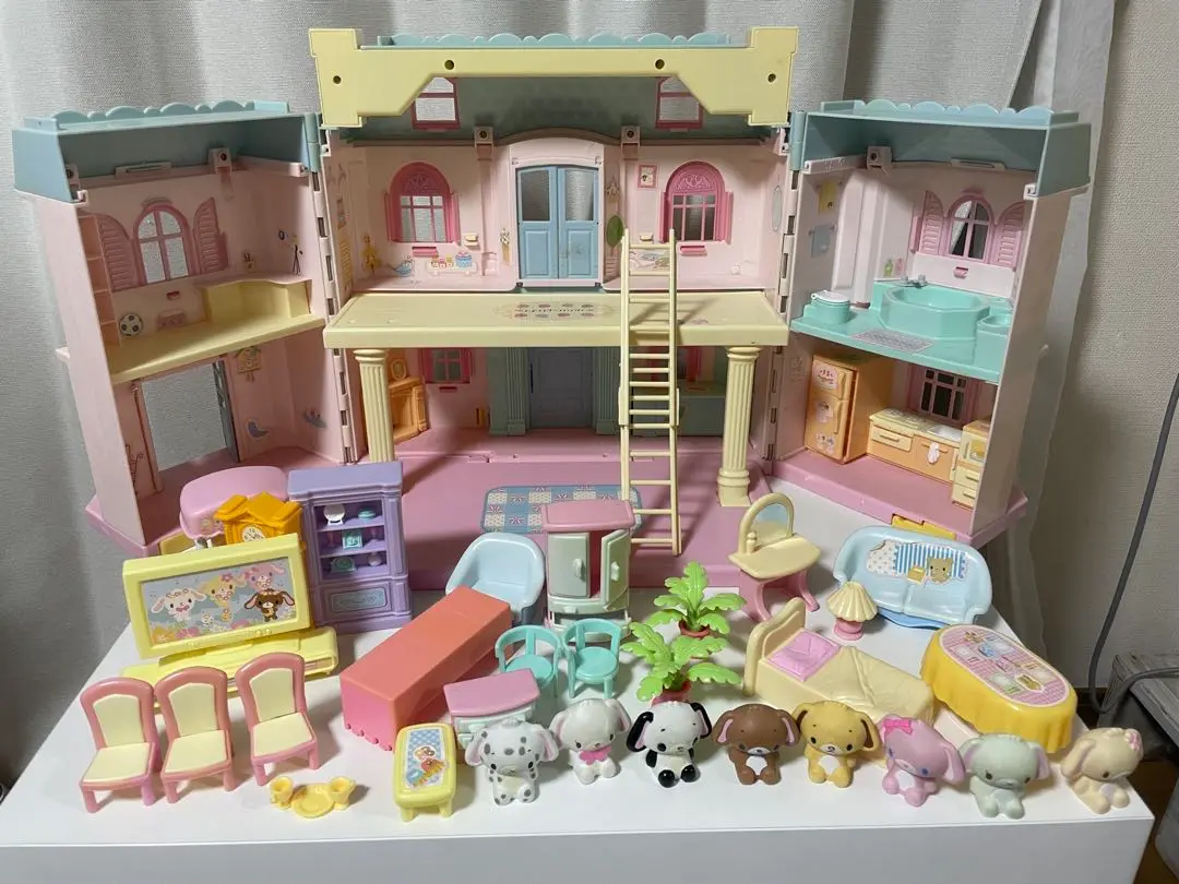 シュガーバニーズ　ドールハウス　 家のみ　希少品　廃盤品　レア シュガーバニーズ】 ドール ハウス 廃盤 レア